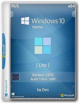 Windows 10 22H2 x64  by Den (19045.1889)  
