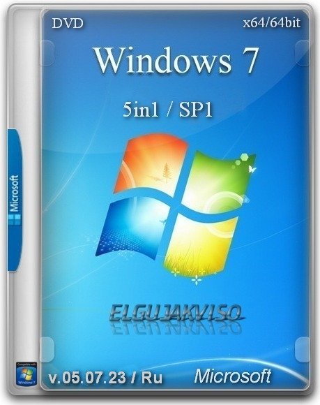 Windows 7 SP1 64 bit  NVMe RUS 2023